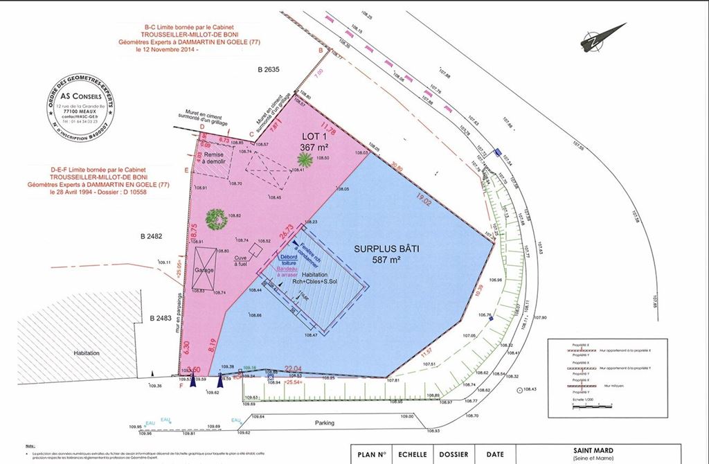 Terrain ST MARD (77230) NOVEA HABITAT